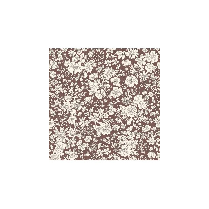 emily-belle-jewel-tones-chocolate-tessuto-cioccolato-a-fiori-bianchi-liberty-fabrics